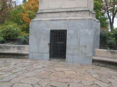 William Henry Harrison Tomb Entrance. Click for full size. William Henry Harrison Tomb Entrance image. Click for full size.