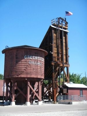 Water Tower & Coaling Tower image. Click for full size.