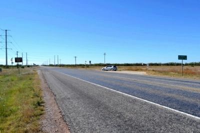 View to West Towards Intersection<br>of US 180 and FM 126 image. Click for full size.