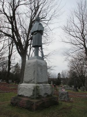 Home and Country Civil War Memorial - Back image. Click for full size.