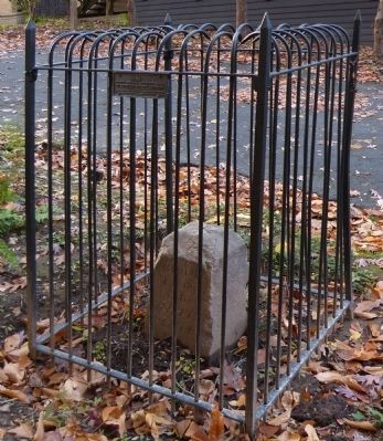 Original Federal Boundary Stone NW 9 Marker. Click for full size. Original Federal Boundary Stone NW 9 Marker image. Click for full size.