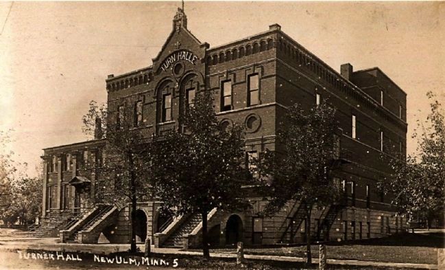 <i> Turner Hall New Ulm, Minn.</i>. Click for full size. <i> Turner Hall New Ulm, Minn.</i> image. Click for full size.