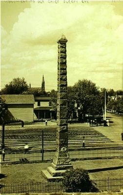 <i>Monument to Old Chief Sleepy Eye</i>. Click for full size. <i>Monument to Old Chief Sleepy Eye</i> image. Click for full size.