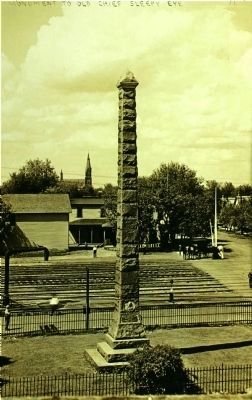 <i>Monument to Old Chief Sleepy Eye</i> image. Click for full size.