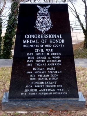 Congressional Medal of Honor Marker image. Click for full size.
