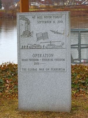Operation<br>Iraqi Freedom<br>Enduring Freedom image. Click for full size.