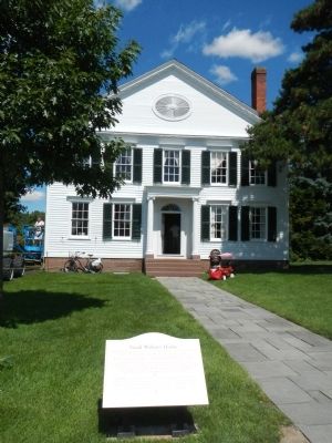 Noah Webster Home Marker. Click for full size. Noah Webster Home Marker image. Click for full size.
