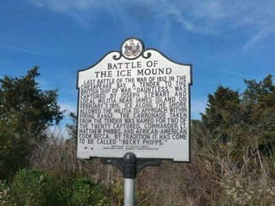 Battle of the Ice Mound. Click for full size. Battle of the Ice Mound image. Click for full size.
