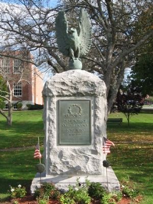 Old Saybrook World War I Monument image. Click for full size.