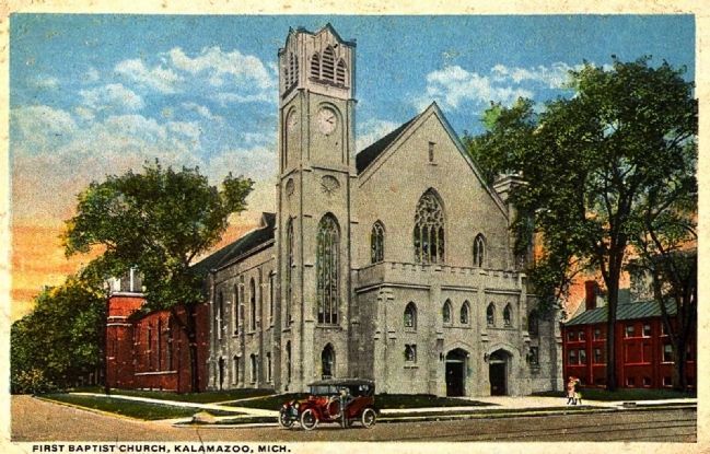 <i>First Baptist Church, Kalamazoo, Mich.</i> image. Click for full size.