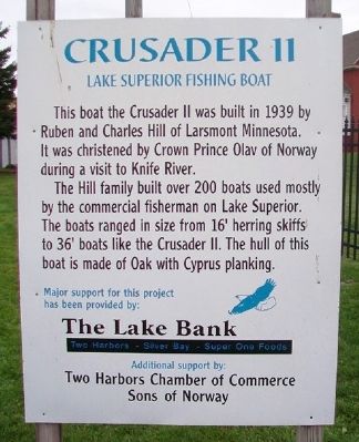 Crusader II Marker. Click for full size. Crusader II Marker image. Click for full size.