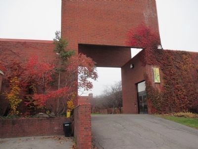 Timerman Hall Marker - From Barrington Drive. Click for full size. Timerman Hall Marker - From Barrington Drive image. Click for full size.