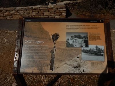 CCC Legacy Marker. Click for full size. CCC Legacy Marker image. Click for full size.