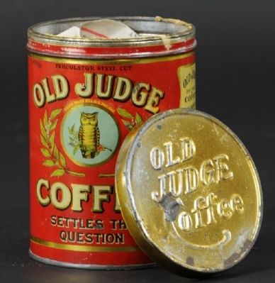 Old Judge Coffee image. Click for full size.