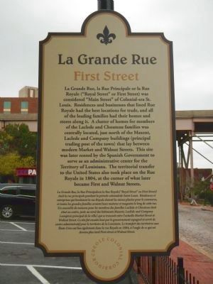 La Grande Rue Marker image. Click for full size.