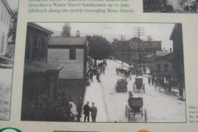 West Main Street Development Marker image. Click for full size.