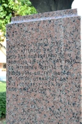 Omar Burleson Marker image. Click for full size.