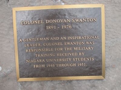 Colonel Donovan Swanton 1891 - 1976 image. Click for full size.