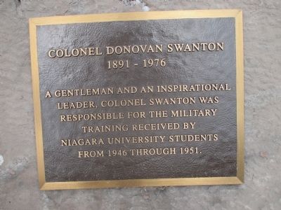 Colonel Donovan Swanton 1891 - 1976. Click for full size. Colonel Donovan Swanton 1891 - 1976 image. Click for full size.
