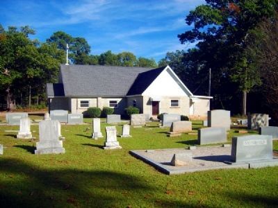 Pope’s Chapel United Methodist Church and Cemetery image. Click for full size.