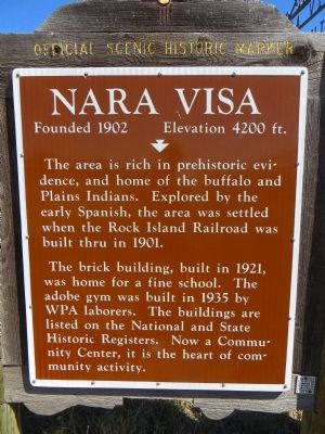 Nara Visa Marker image. Click for full size.