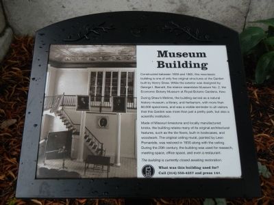 Museum Building Marker. Click for full size. Museum Building Marker image. Click for full size.