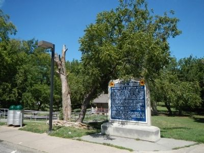 Fort Riley & Junction City Marker. Click for full size. Fort Riley & Junction City Marker image. Click for full size.