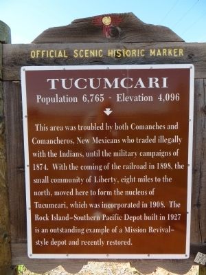Tucumcari Marker image. Click for full size.