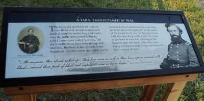 A Farm Transformed by War Marker image. Click for full size.