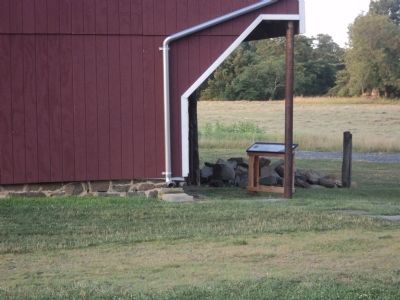 Marker at the George Spangler Farm image. Click for full size.