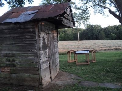 Markers on the George Spangler Farm. Click for full size. Markers on the George Spangler Farm image. Click for full size.