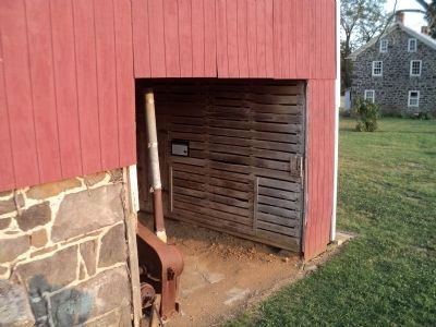 Marker at the George Spangler Farm image. Click for full size.