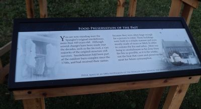 Food Preservation of the Past Marker. Click for full size. Food Preservation of the Past Marker image. Click for full size.