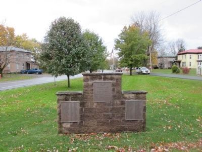 Red Creek Veterans' Memorial - North Side image. Click for full size.