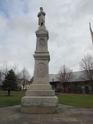 Malone Civil War Monument - Front image. Click for full size.