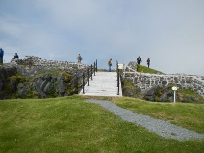 Fort Royal ruins. Click for full size. Fort Royal ruins image. Click for full size.