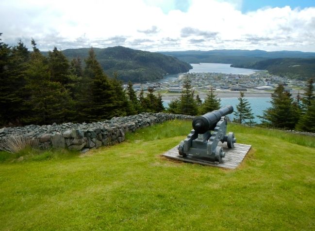 The town of Placentia from Castle Hill. Click for full size. The town of Placentia from Castle Hill image. Click for full size.