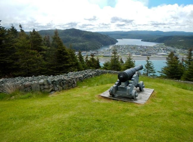 The town of Placentia from Castle Hill image. Click for full size.