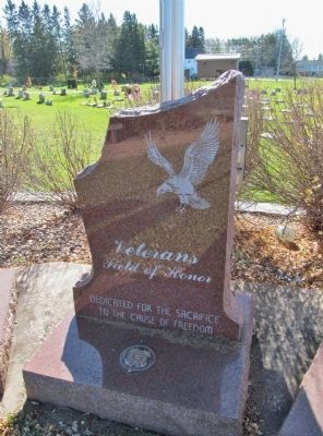 Veterans Field of Honor Memorial. Click for full size. Veterans Field of Honor Memorial image. Click for full size.