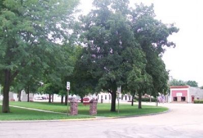 Oldest Roundabout in Kansas image. Click for full size.