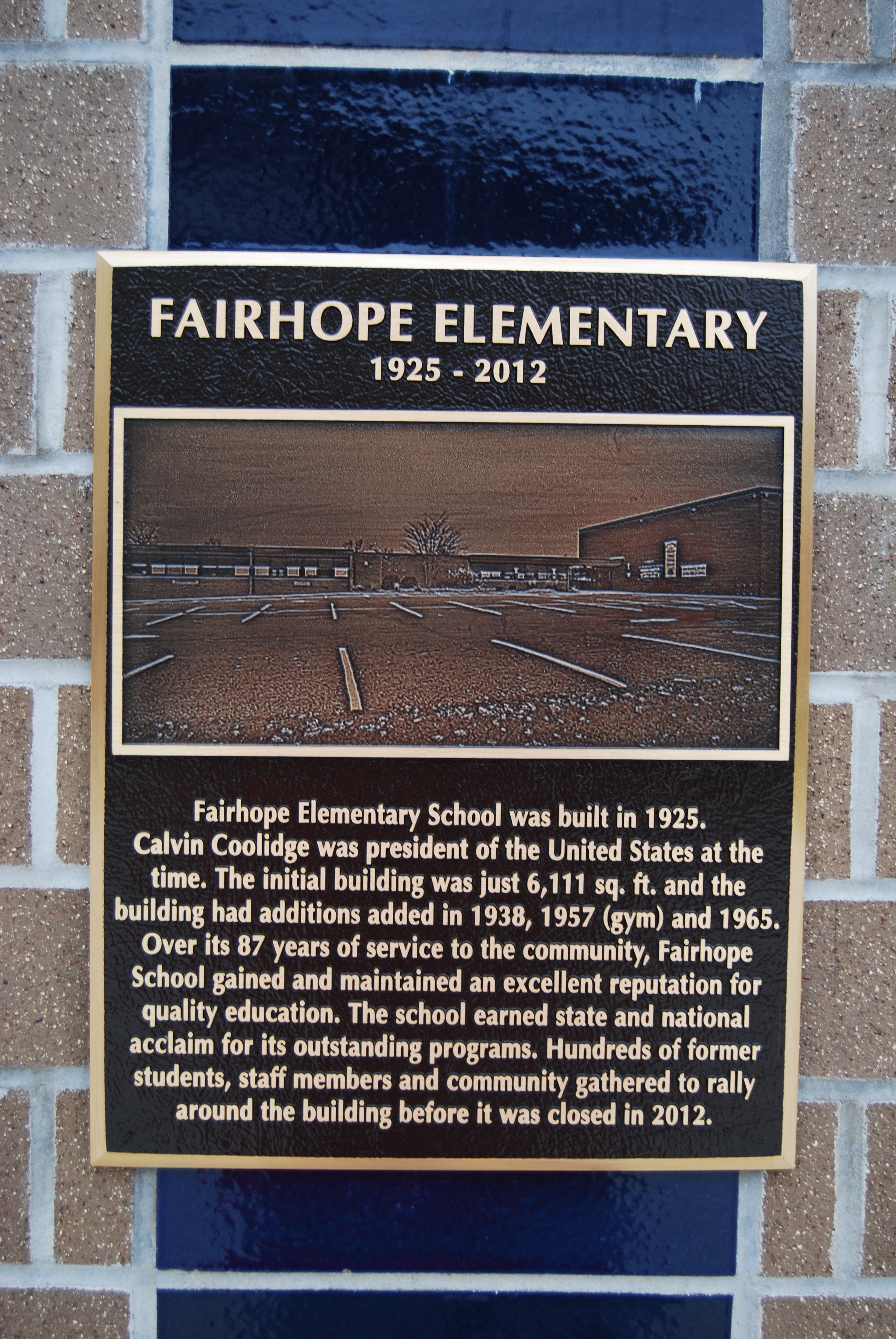 Fairhope Elementary Marker