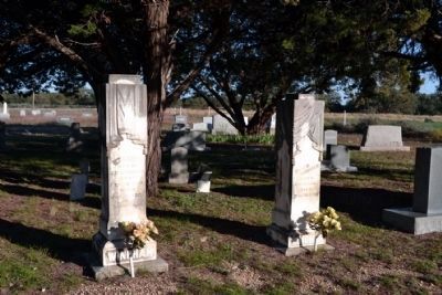 Grave Sites of Dr. and Mrs. J.D. Windham image. Click for full size.