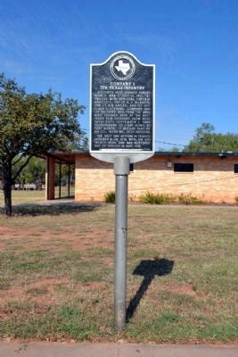 Company I 7th Texas Infantry Marker. Click for full size. Company I 7th Texas Infantry Marker image. Click for full size.