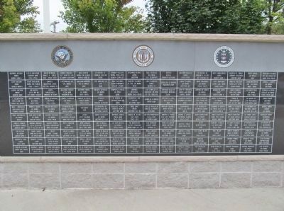 Clintonville Veterans Memorial Right Panel. Click for full size. Clintonville Veterans Memorial Right Panel image. Click for full size.