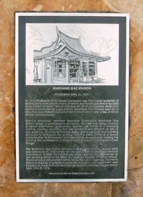 Wadhams Gas Station Marker image. Click for full size.