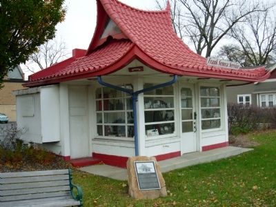 Wadhams Gas Station Marker. Click for full size. Wadhams Gas Station Marker image. Click for full size.