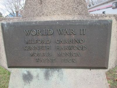 Bangor World War II Memorial image. Click for full size.