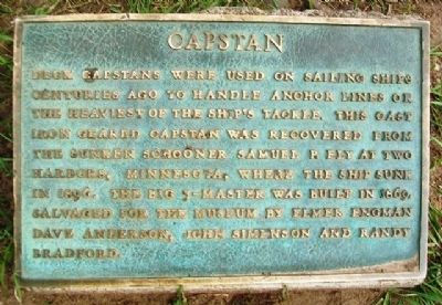 Capstan Marker. Click for full size. Capstan Marker image. Click for full size.