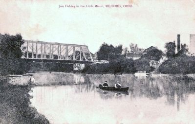 old Milford Bridge image. Click for full size.