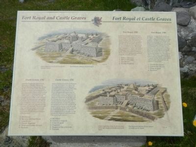 Port Royal and Castle Graves Marker image. Click for full size.